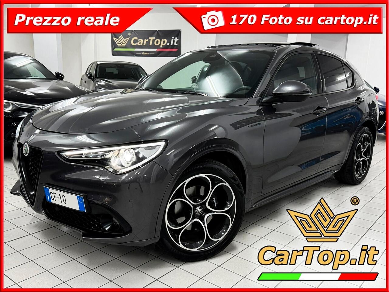 Alfa Romeo Stelvio 2.2 TD 210 CV VELOCE TETTO HARMAN KARDON Q4