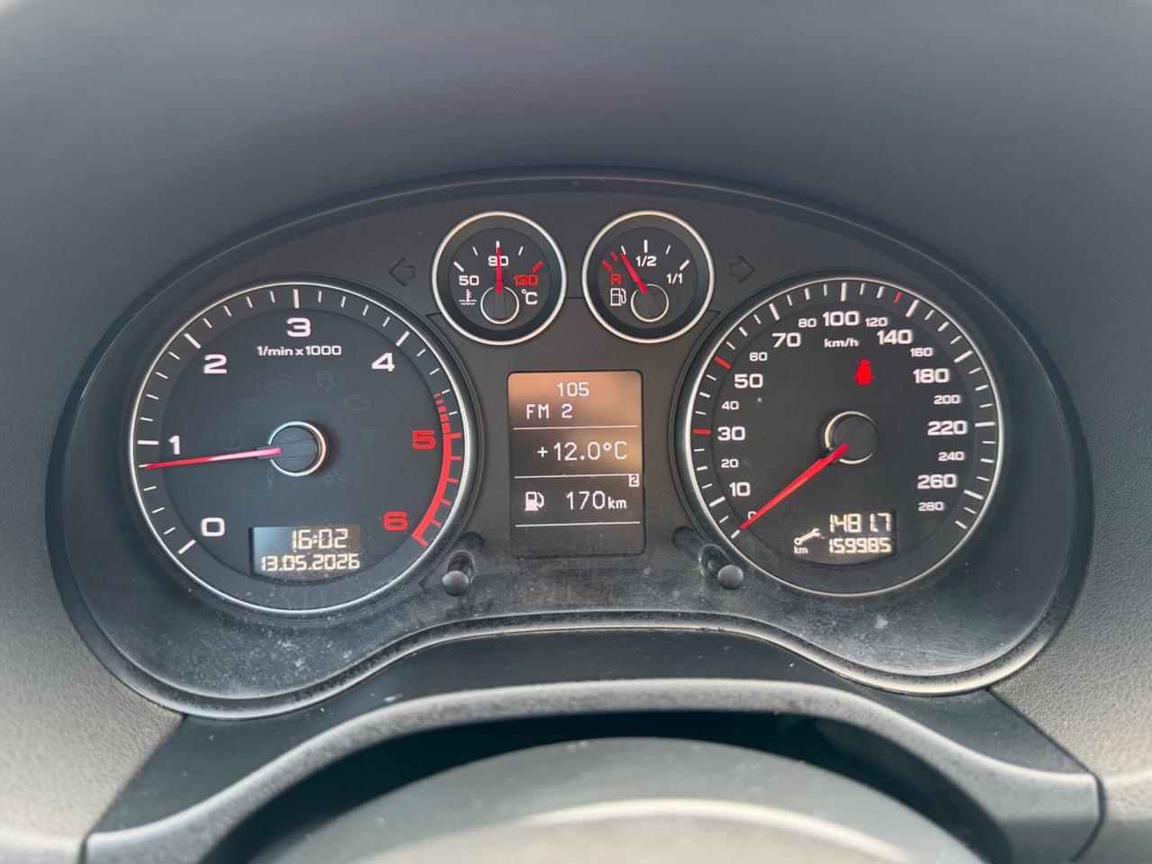 Audi A3 1.6 TDI 105 CV CR Ambition