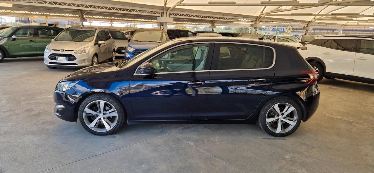 Peugeot 308 1.6 HDi 115cv ALLURE * Tetto Panoramico , Led , Retrocam. *