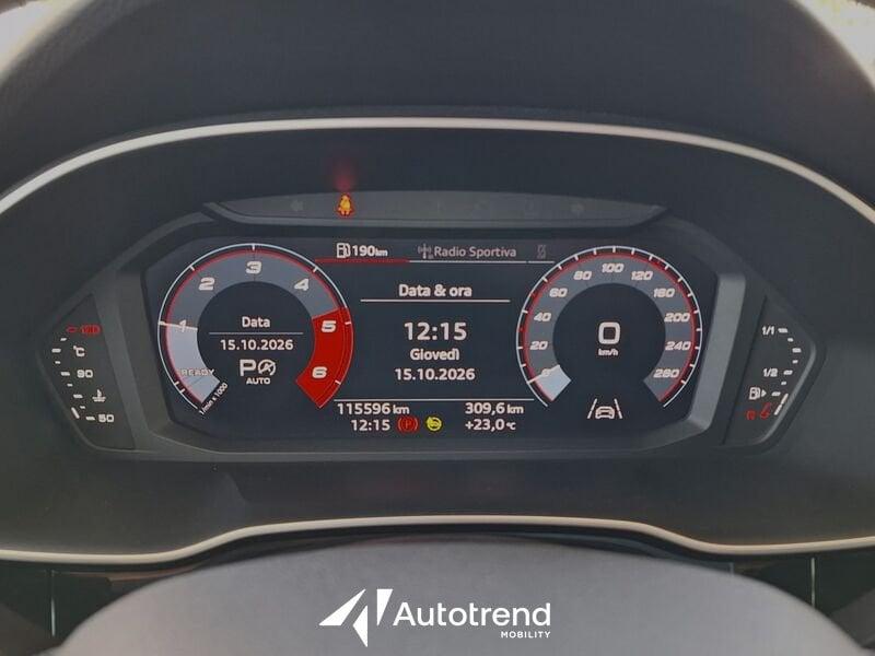 Audi Q3 Sportback 35 TDI 150 CV Automatica S Tronic
