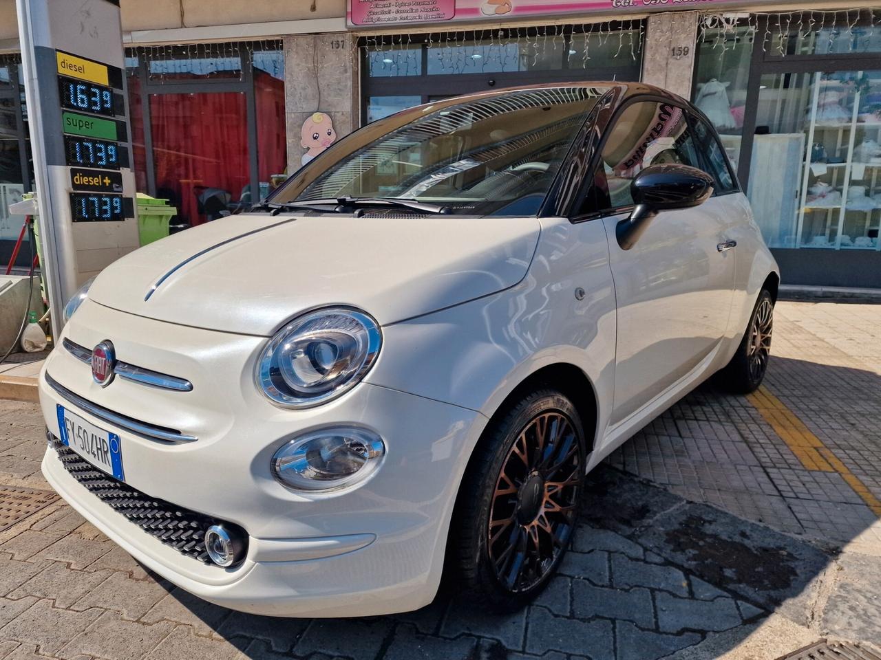 Fiat 500 1.2 LOUNGE 69 CV 120" KM 31800 COME NUOVA