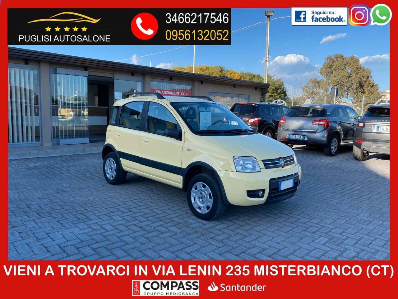 Fiat Panda 2 Serie 1.2 4x4 60 Cv Finanziabile