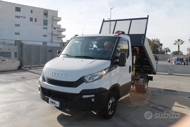 Iveco daily 35-140 cassone ribaltabile e grù nuovi
