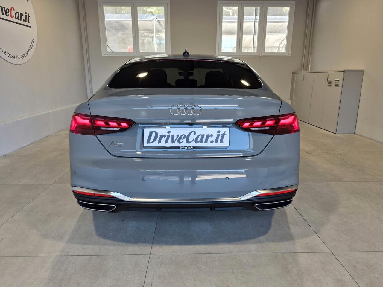 Audi A5 SPORTBACK 40 2.0 TFSI MHEV 204CV S-TRONIC *24 MESI DI GARANZIA* MATRIX NAVI APPLE CARPLAY / ANDROID AUTO