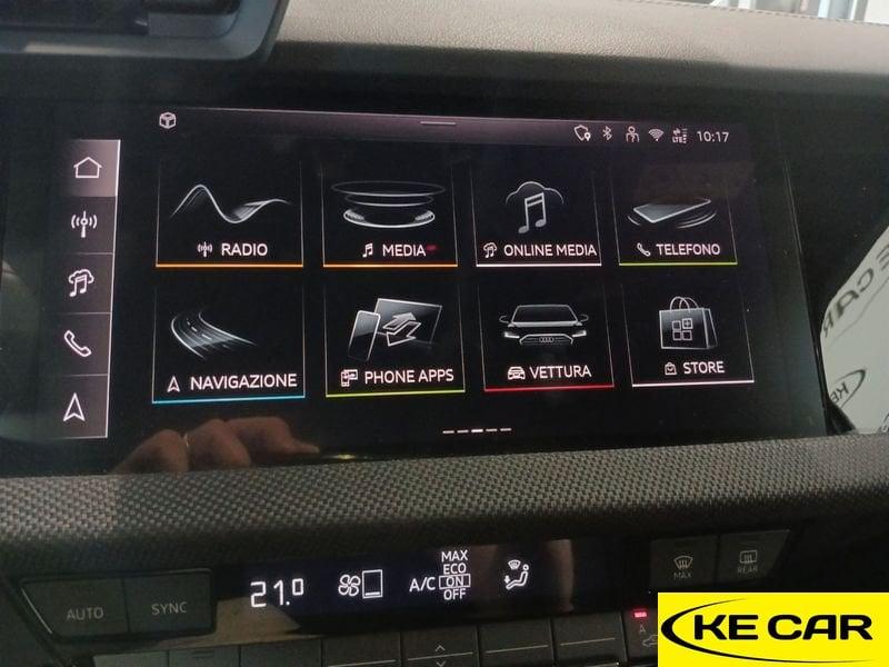 Audi A3 SPB 35 TFSI S tronic Sline NAVI - RETROCAM