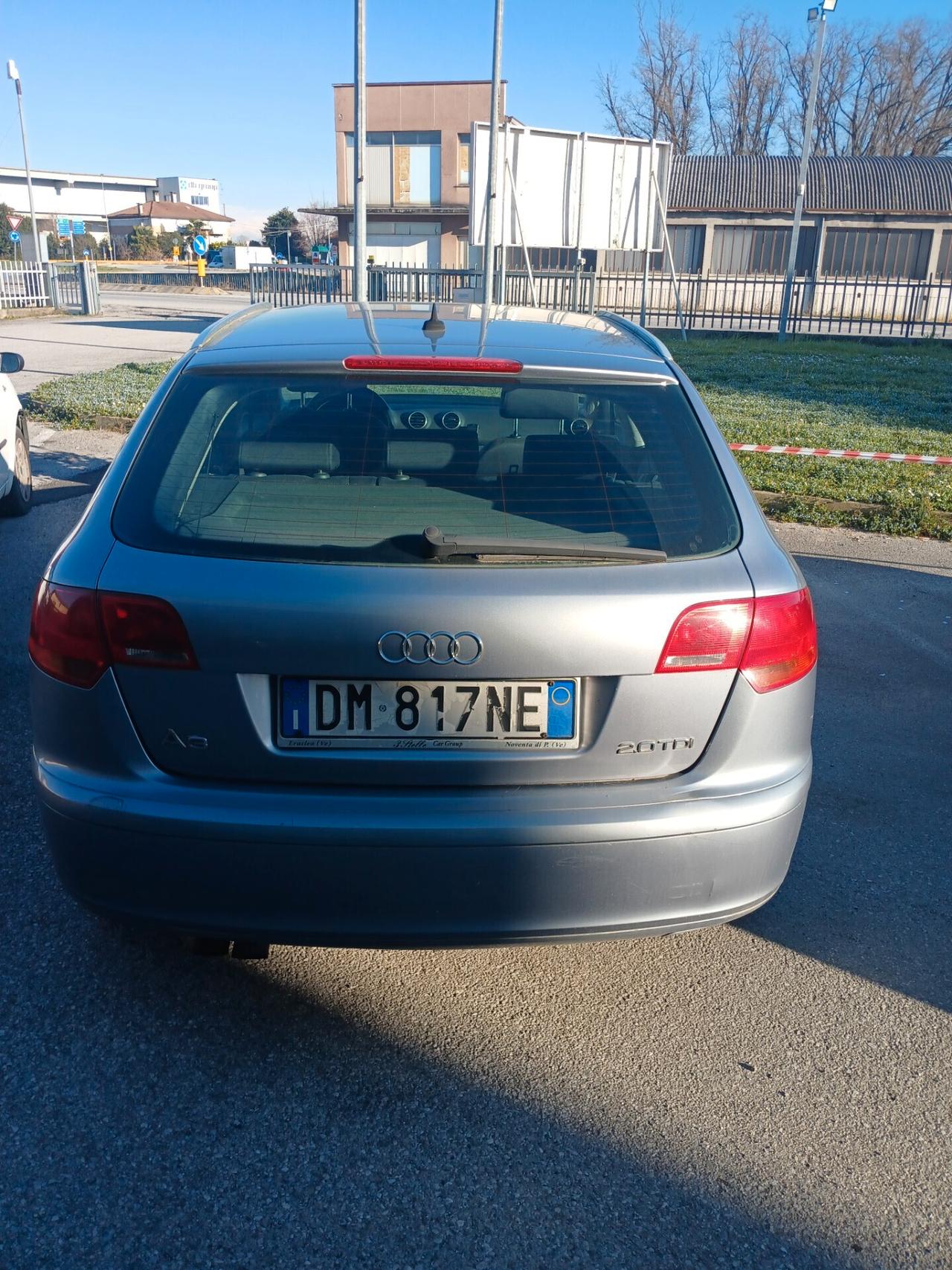 Audi A3 2.0 16V TDI Ambition model 2007 con mascherone