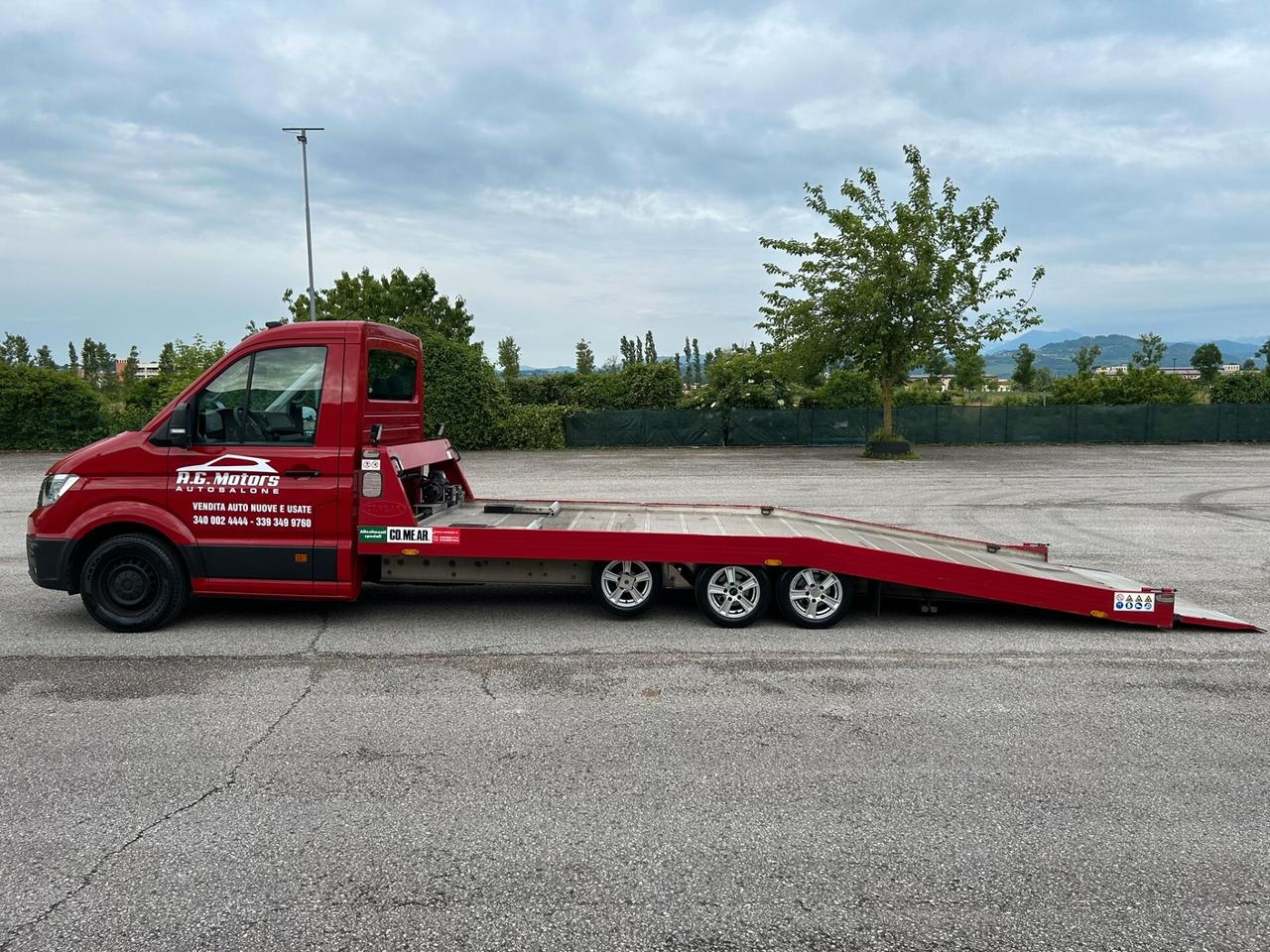 VW CRAFTER 2.0 TDI 140CV COMEAR PF1500 - CARRO ATTREZZI