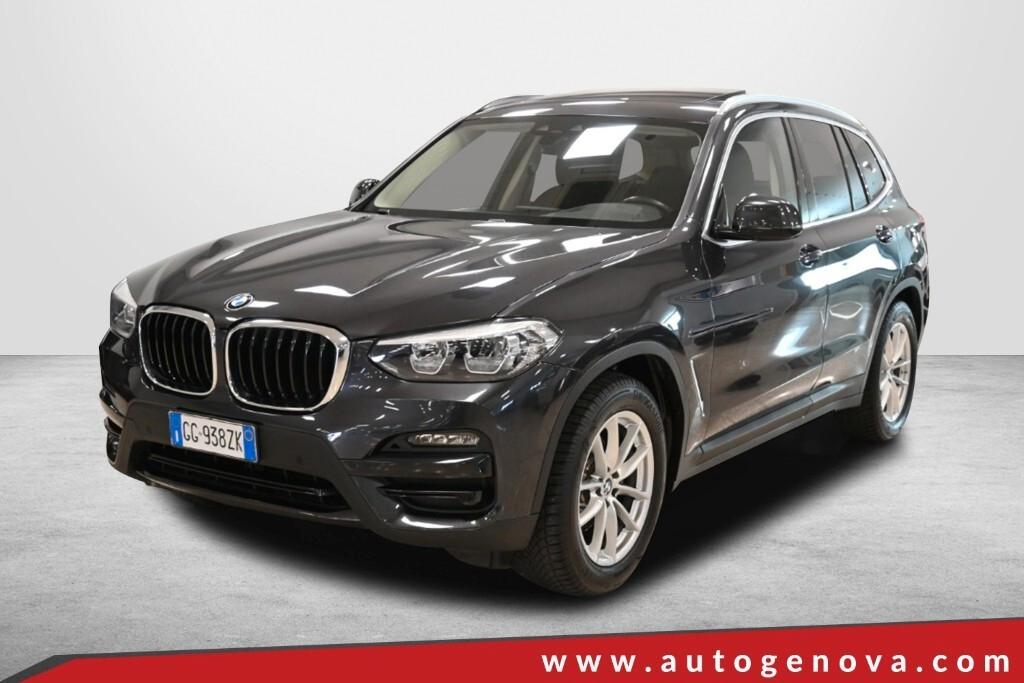 BMW X3 18D 150CV STEPTRONIC 48V S-DRIVE BUSINESS ADVANTAGE ( FARI LED - AMBIENT LIGHT - TETTO PANORAMICO APR. - NAVI - CARPLAY - PDC - CERCHI 18 ) KM 36000