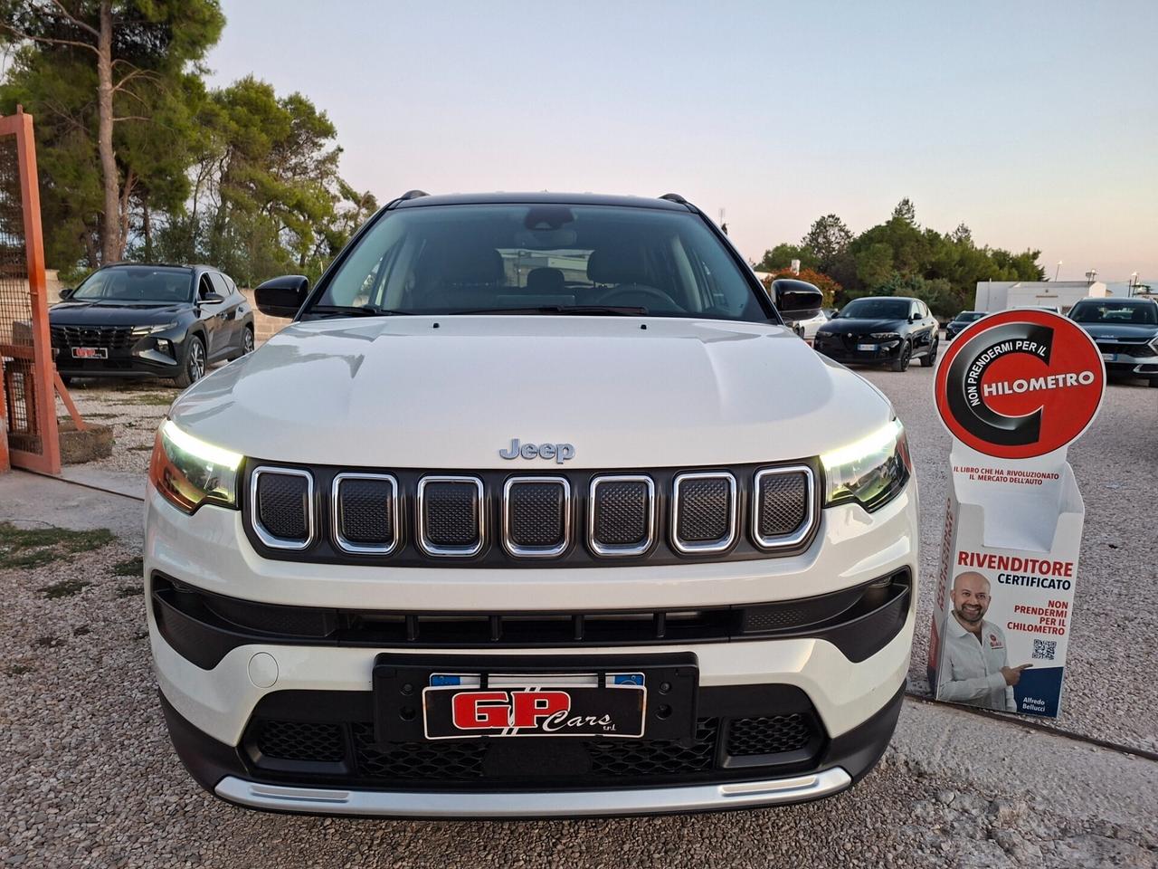 NEW JEEP COMPASS 1.6 Mtj 130cv-NAVY-PELLE-LED