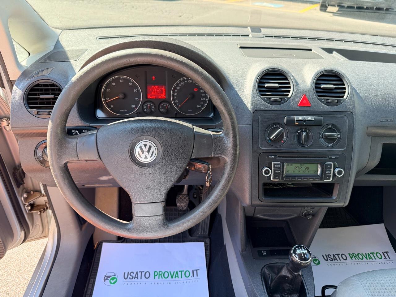 Volkswagen Caddy 2.0 Benzina Metano 5 posti