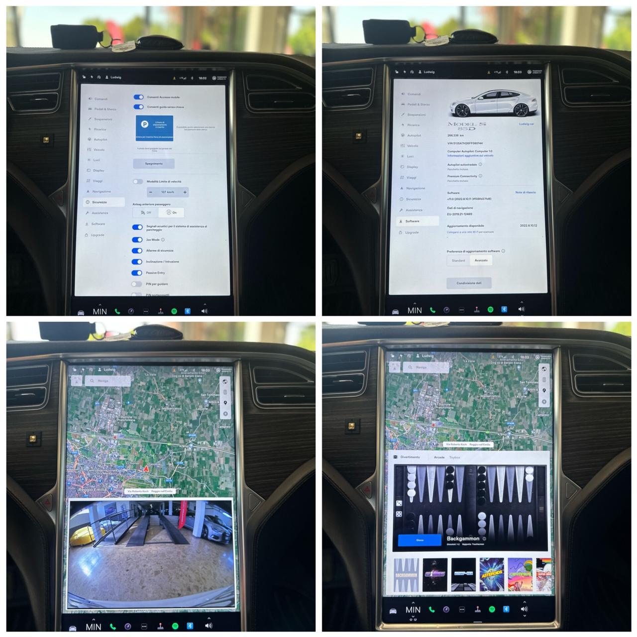 Tesla Model S 85kWh Dual Motor ricariche gratuite