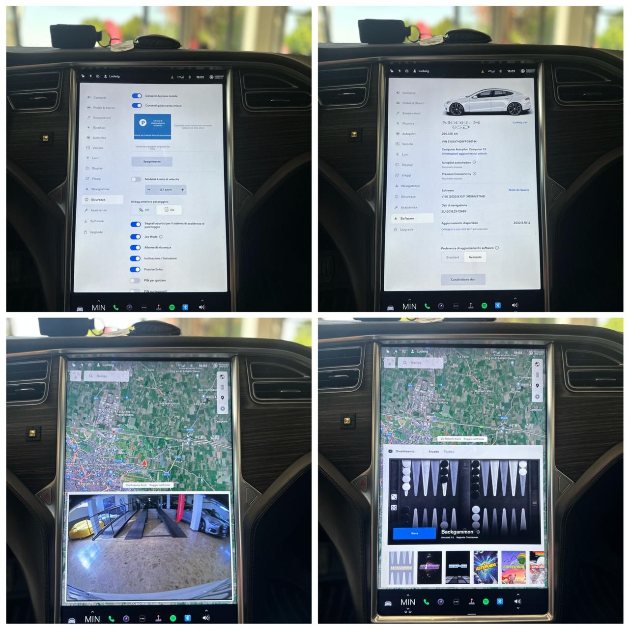 Tesla Model S 85kWh Dual Motor Performance ricariche gratuite