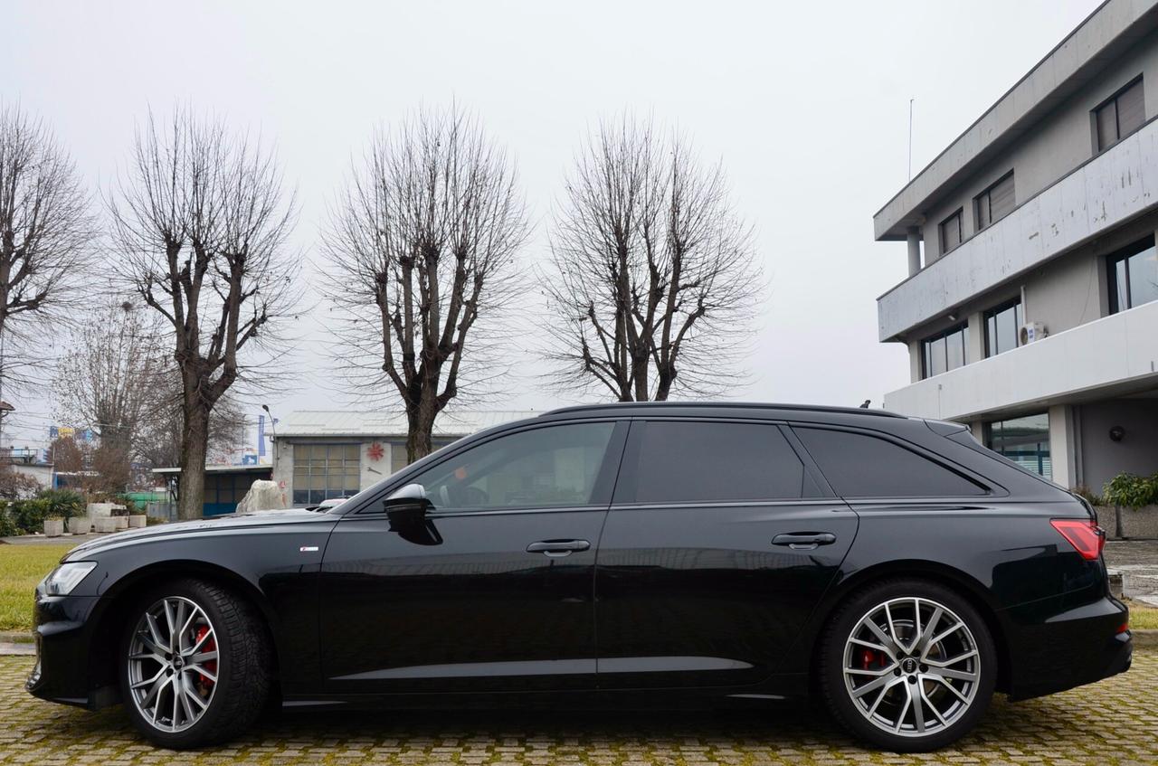 AUDI A6 AVANT 40 2.0 TDI MHEV QUATTRO S-LINE INT EXT S-TRONIC 204cv, UFF ITALIANA, TUTTI SERVICE UFF AUDI, EURO 6D, MATRIX, BLACK PACK, PERMUTE