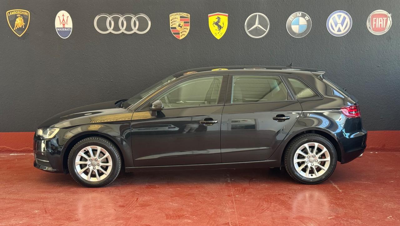 Audi A3 SPB 1.6 TDI 105 CV CR Ambition OK NEOPATENTATI