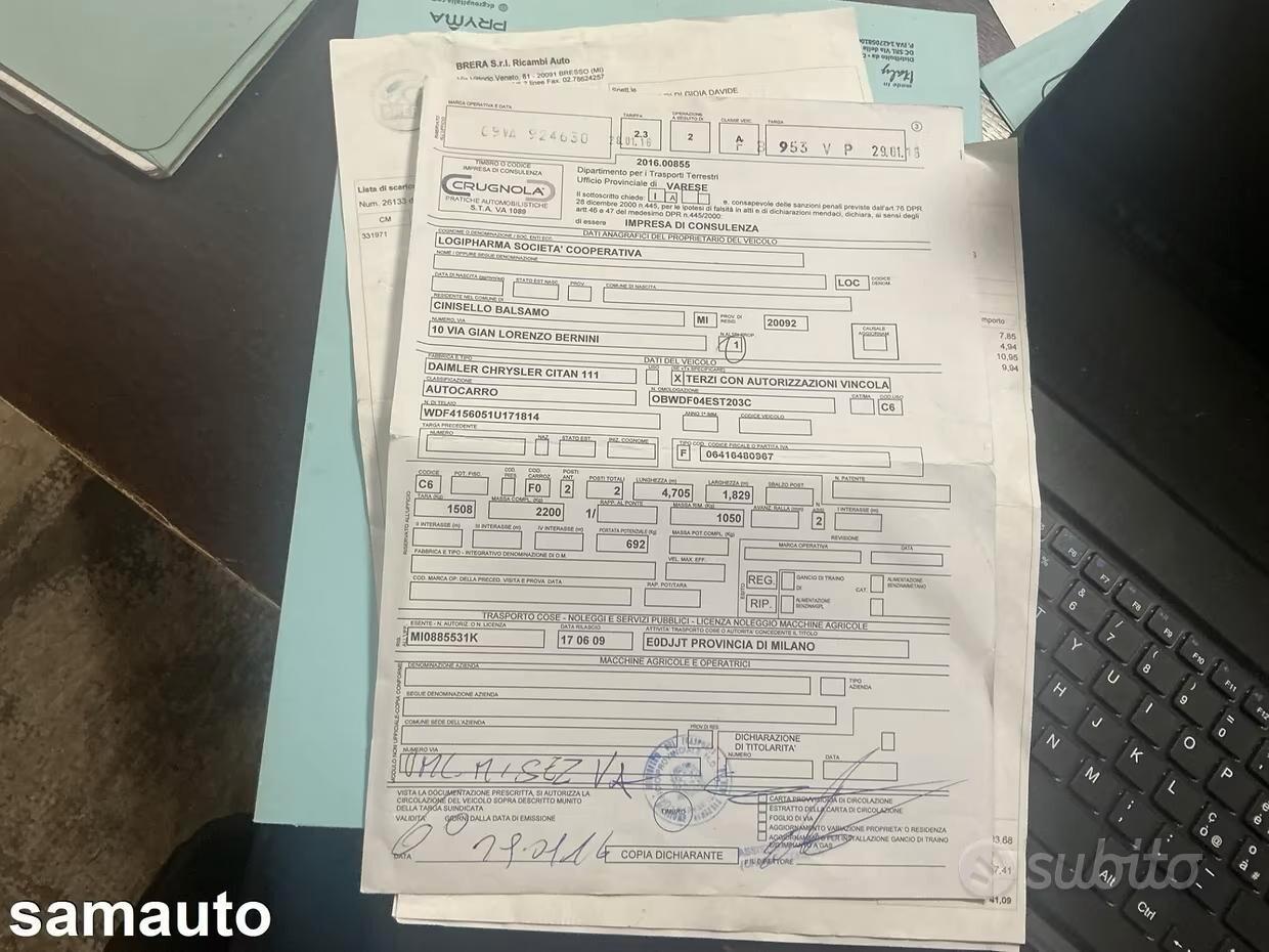 Mercedes-benz Citan 1.5 CDI Furgone Long