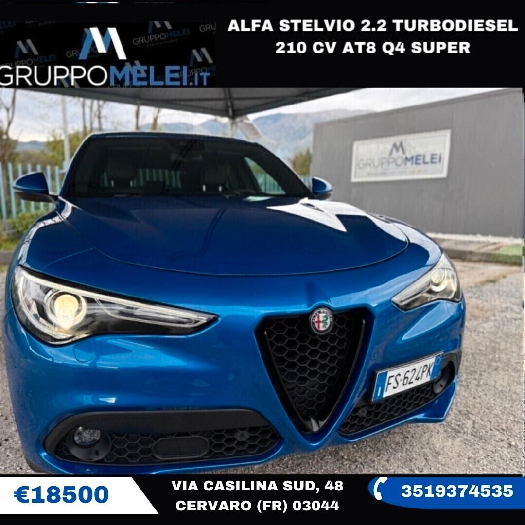 Alfa Stelvio 2.2 Turbodiesel 210 CV AT8 Q4 Super