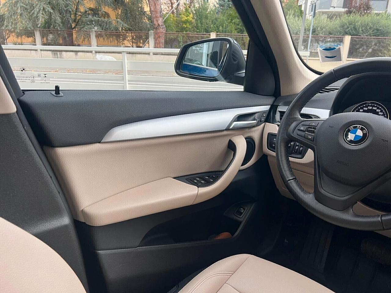 BMW X1 SDRIVE 18d ADV BUSINESS KM 25700 UNIPROP.