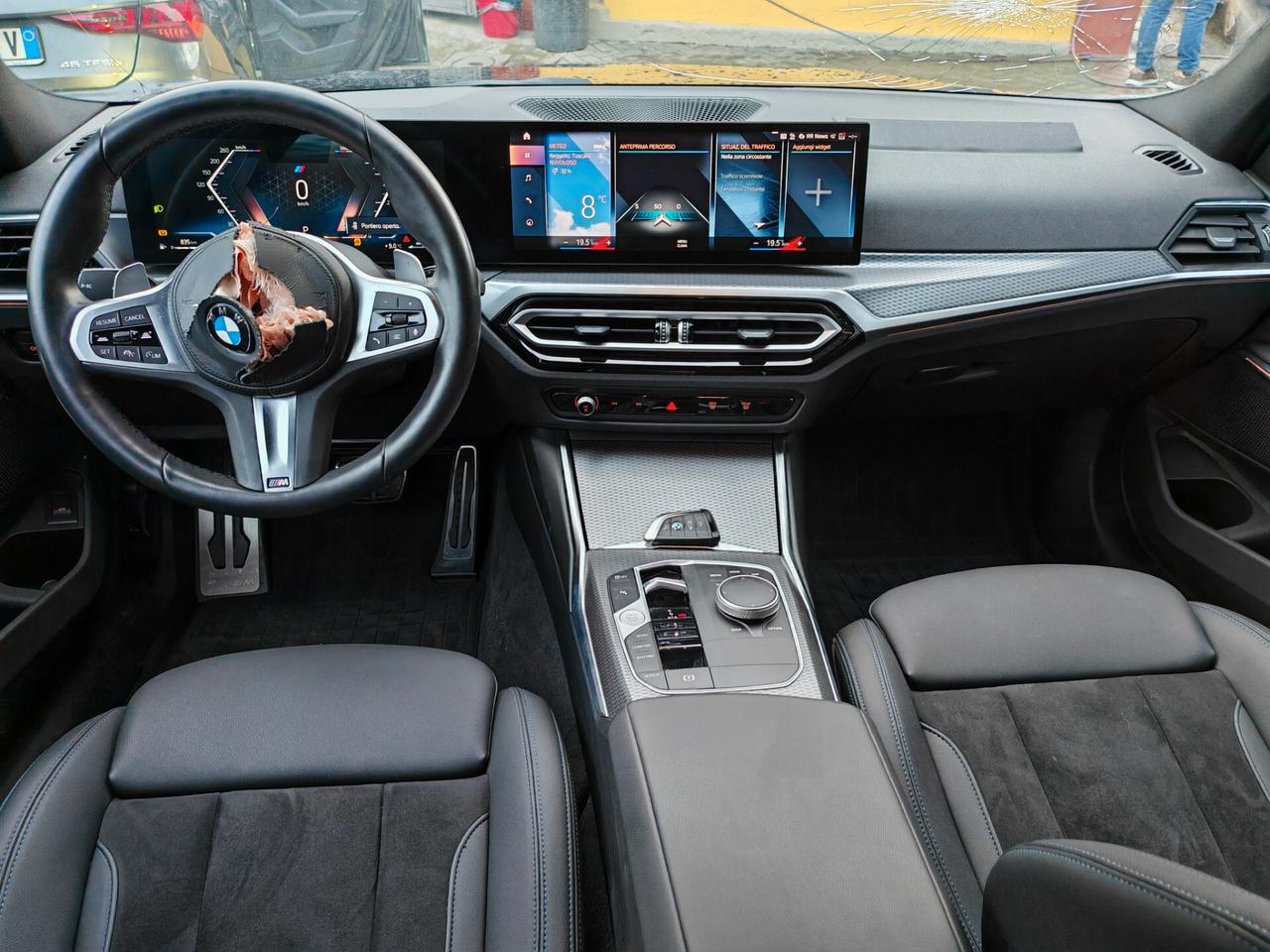 Bmw 318D Touring Msport Incidentata/Sinistrata