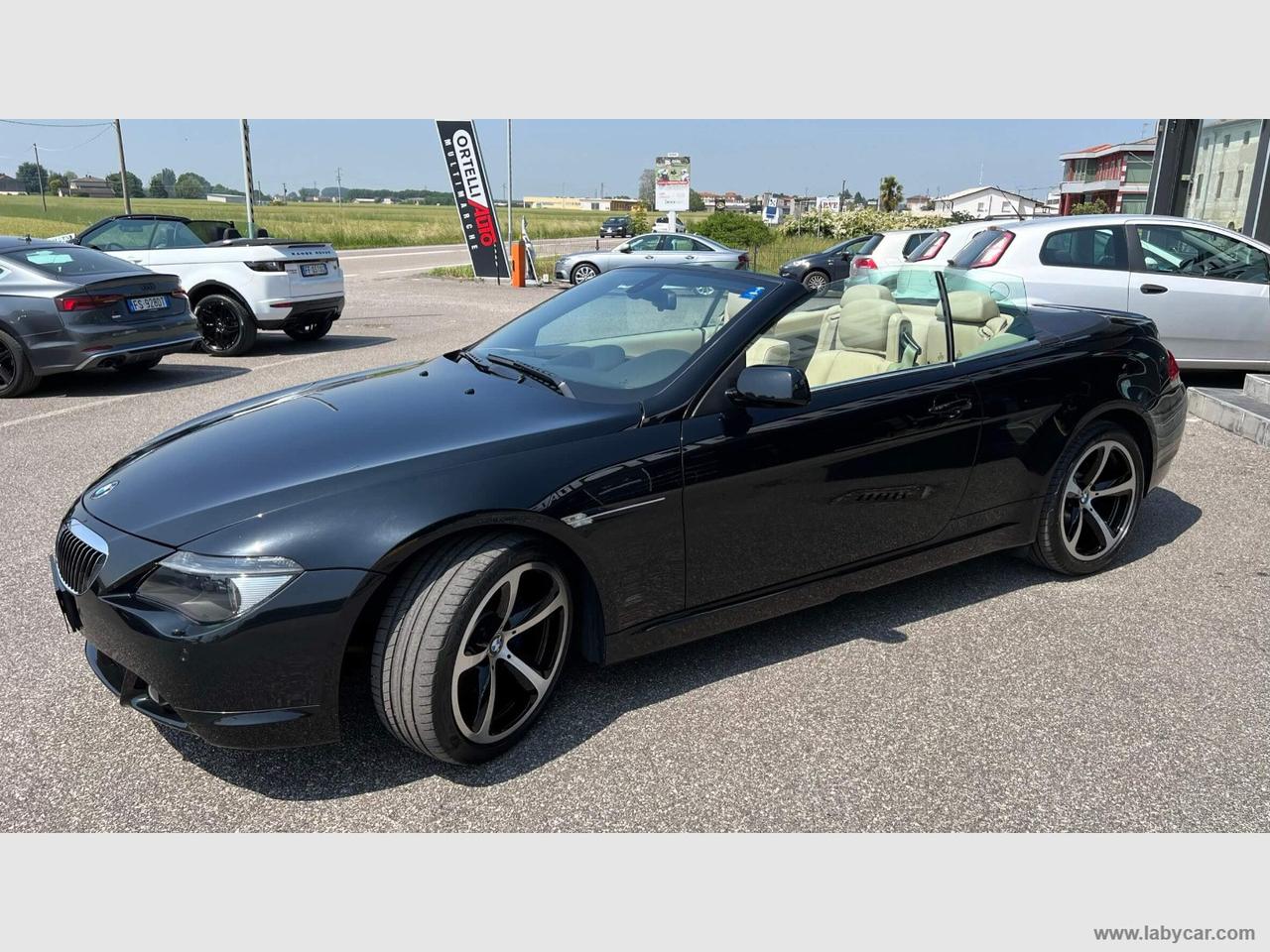 BMW 650i Cabrio 367CV 8 CILINDRI DA COLLEZIONE