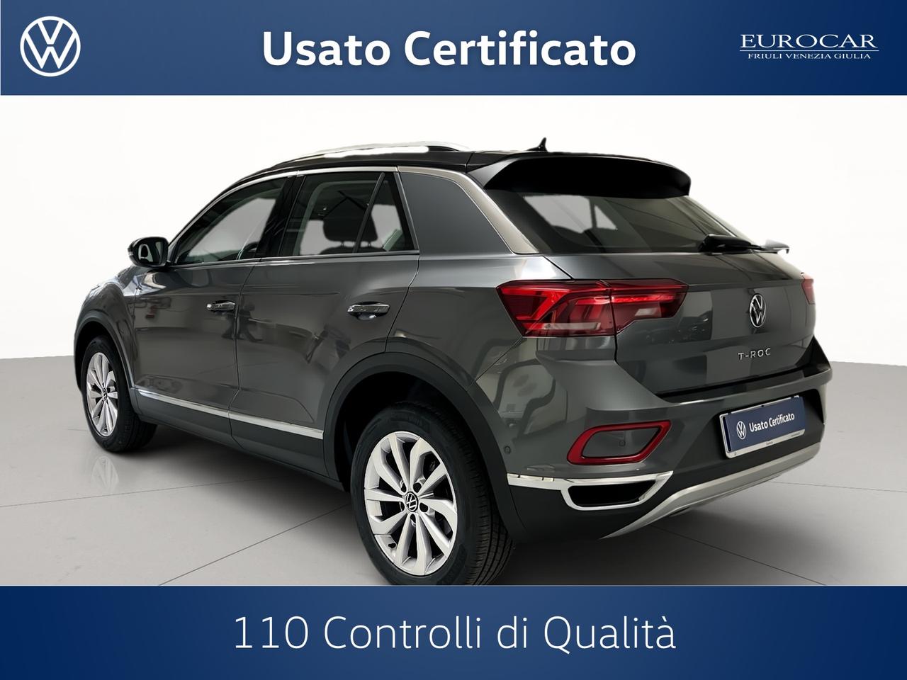 Volkswagen T-Roc 1.0 tsi style 110cv