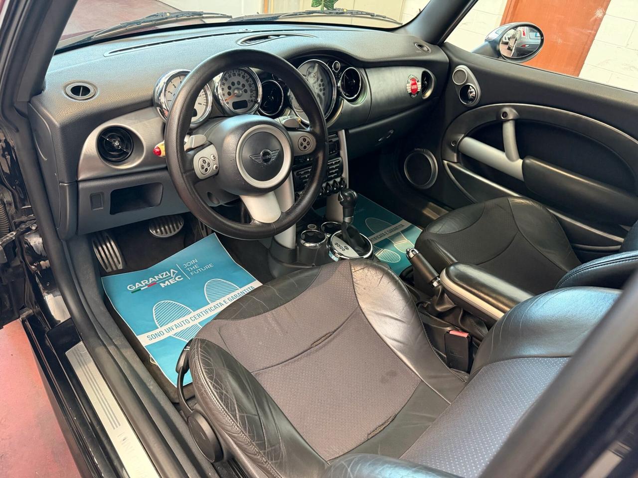 Mini 1.6 16V Cooper S benzina cambio automatico tetto panoramico