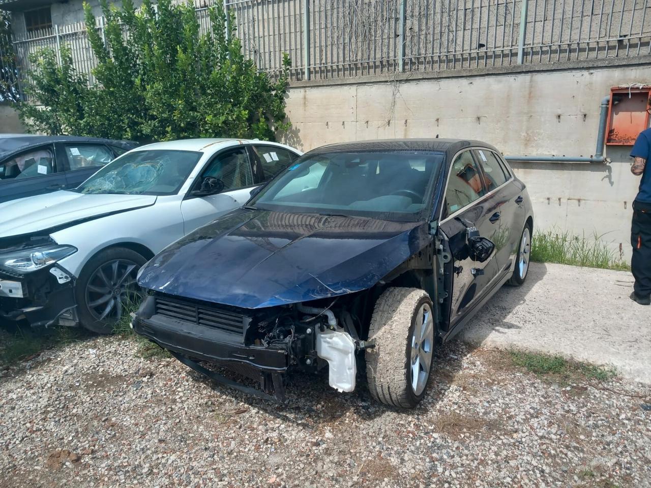 AUDI A3 STL TURBO 200 DIESEL AUTOMATICA POCO SINISTRATA