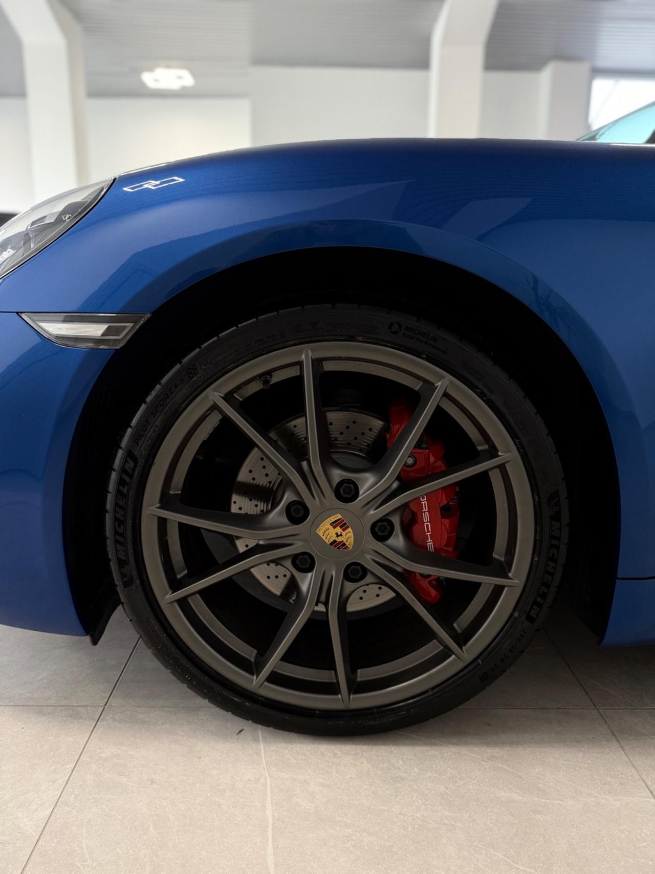 Porsche Cayman S 718 2.5 BENZINA ANNO 2018 TUTTA TAGLIANDATA