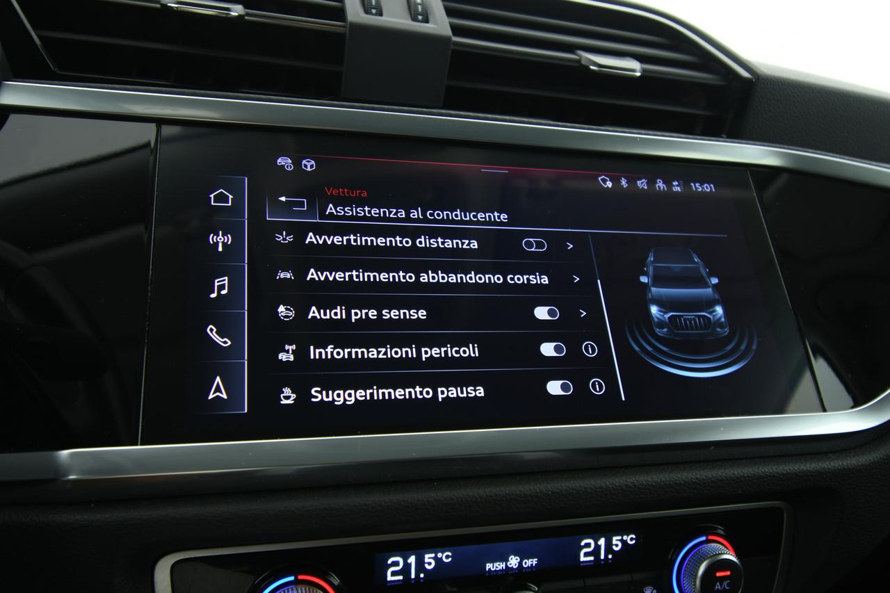 AUDI Q3 35 2.0 tdi S line edition s-tronic CAMERA+ACC+APP CONNECT