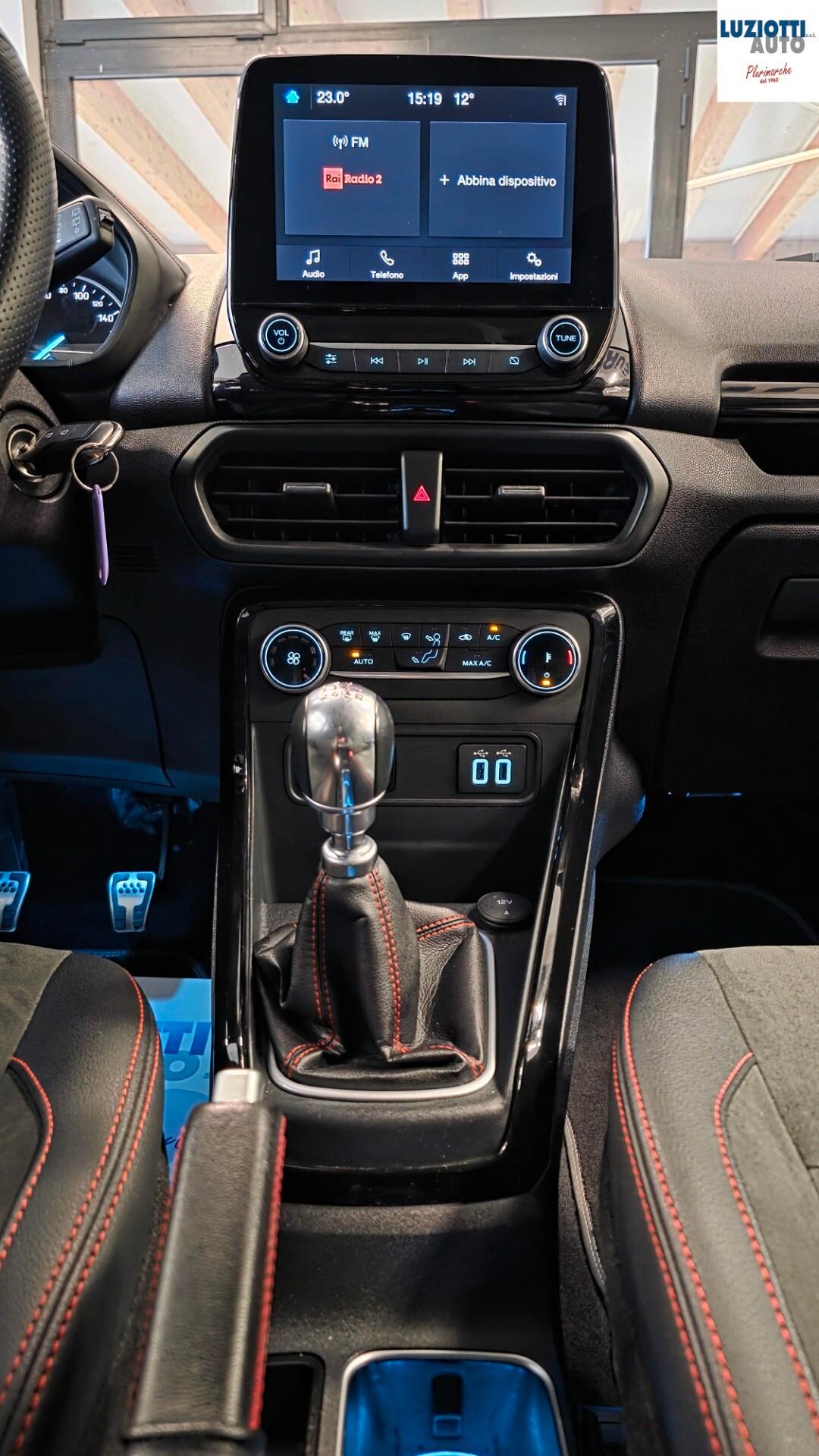 Ford EcoSport 1.0 125CV ST-LINE - GARANZIA UFFICIALE FINO 07/28