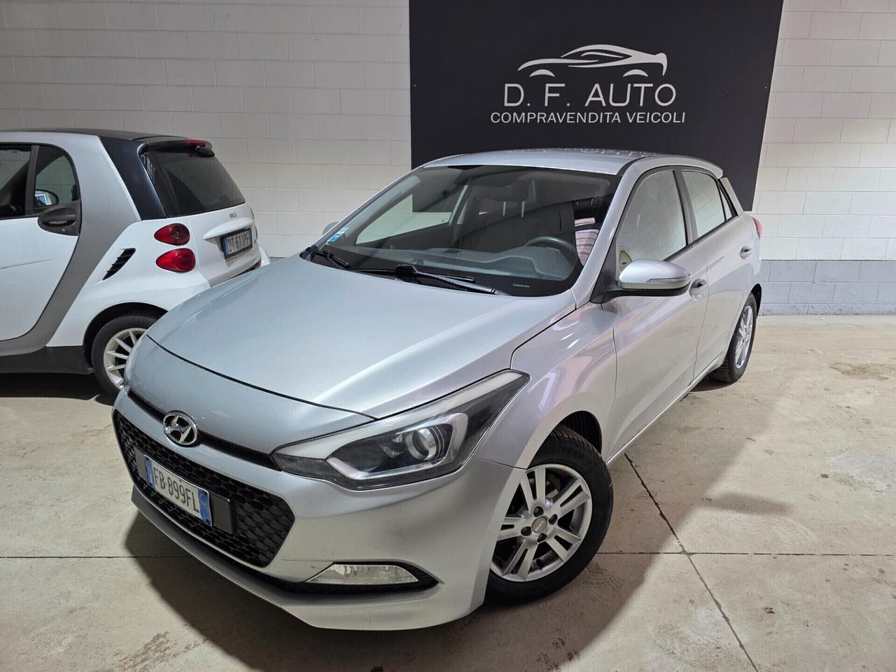 Hyundai i20 1.2 B/GPL SCADENZA BOMBOLE 2036 EURO 6 NEOPATENTATI