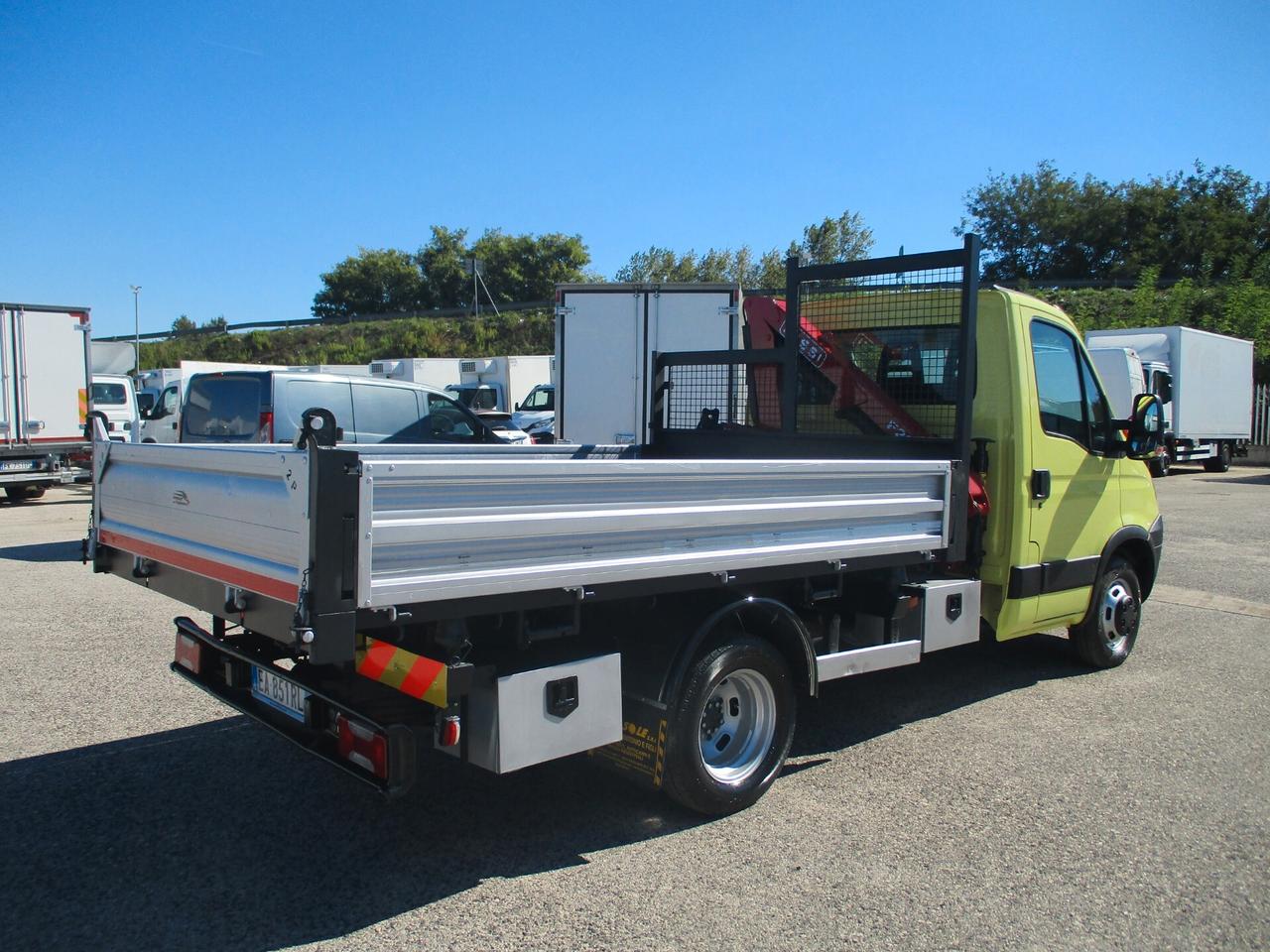 Iveco Daily 50C15 K 3000 150CV E4 GRU FASSI F28/3S+RIBALTABILE