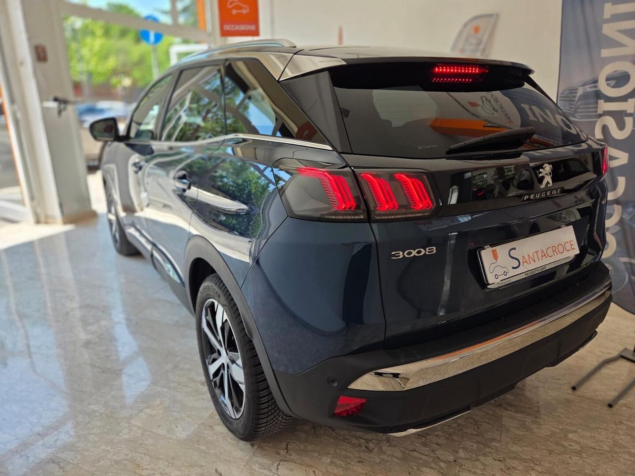 Peugeot 3008 1.5 BlueHDi 130cv EAT8 GT Km 18.000