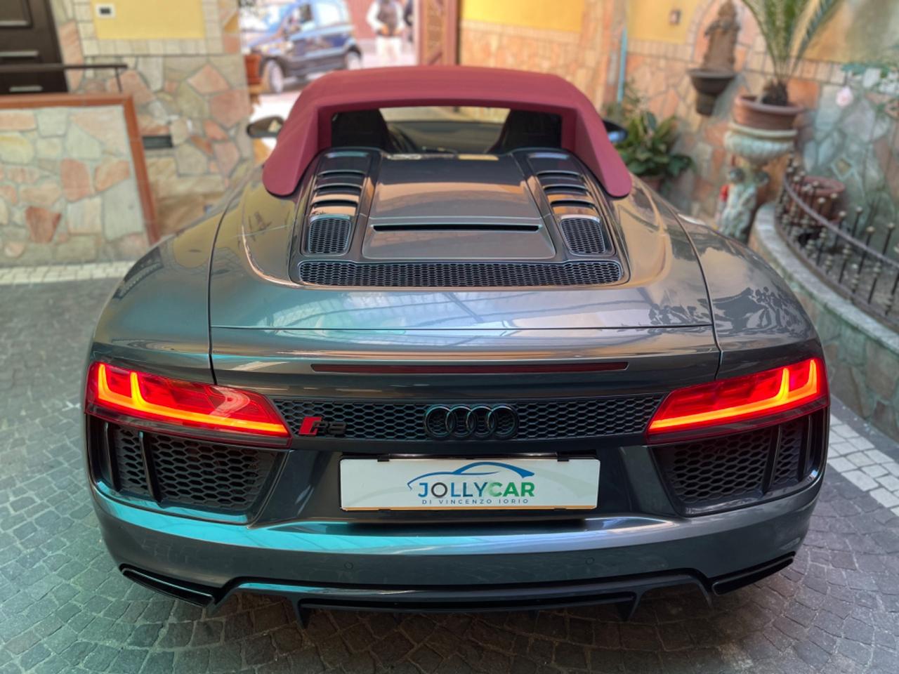 Audi R8 Spyder 5.2 FSI quattro S tronic,Bangolufsen,carbonio