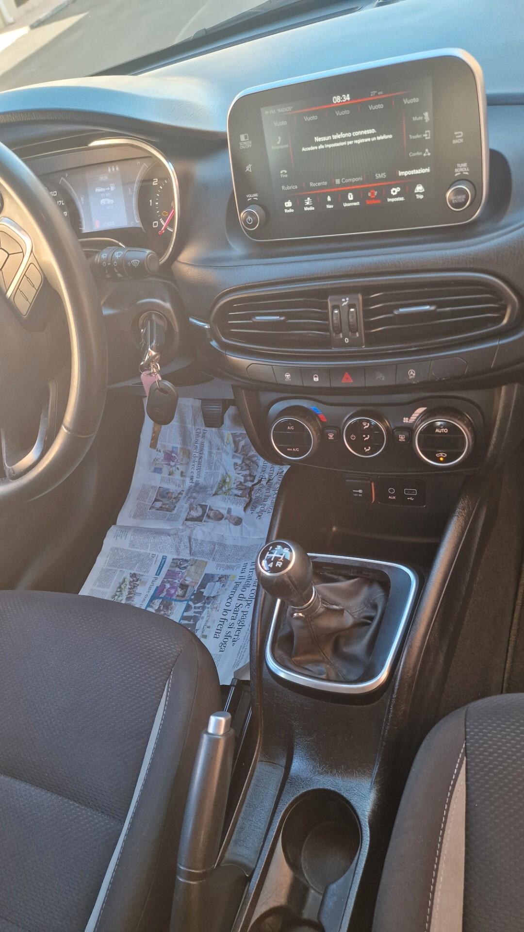 Fiat Tipo 1.3 Mjt S&S 5 porte Lounge