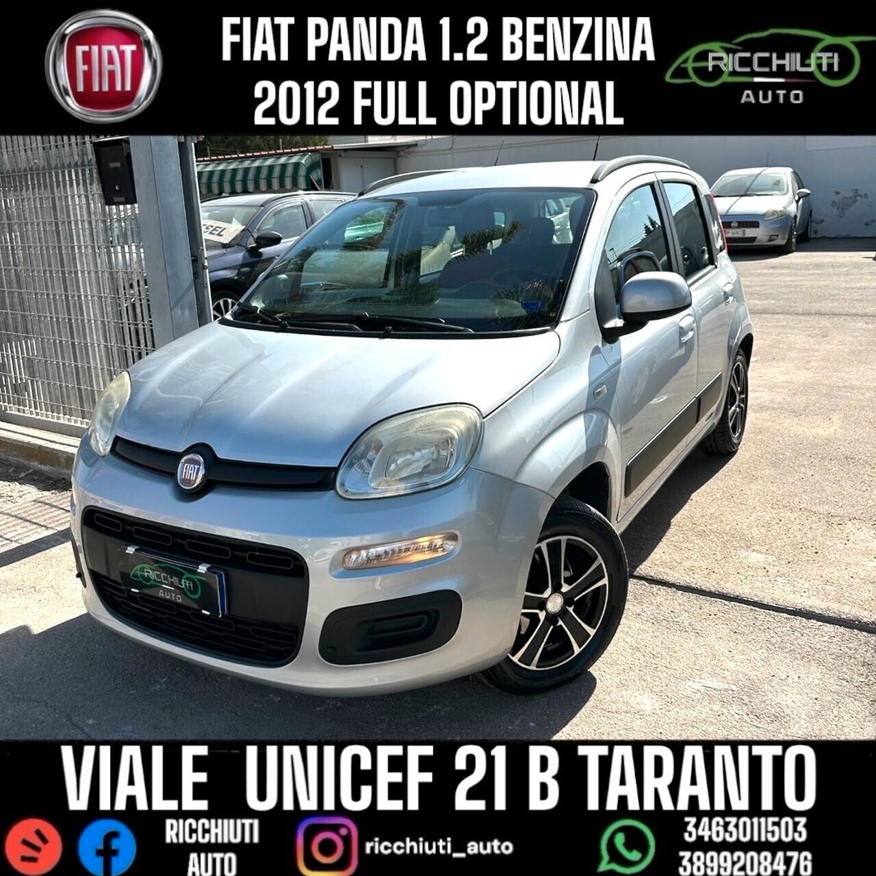 FIAT PANDA 1.2 BENZINA 2012 FULL OPTIONAL