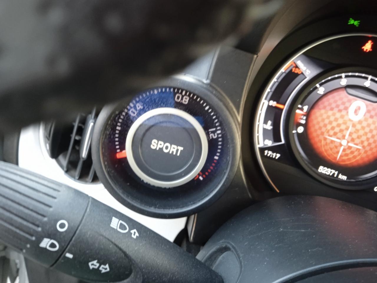 Abarth 595 17" GRIGIO CAMPOVOLO SENS PARK GOMME INVERNALI SEMI NUOVE VETRI SCURI