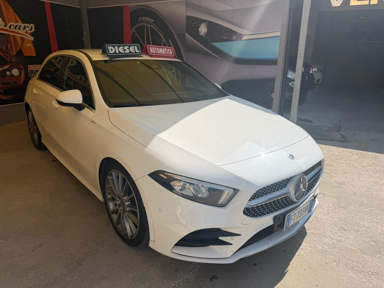 Mercedes-benz A 180 1.5cc diesel 12 mesi garanzia-2019