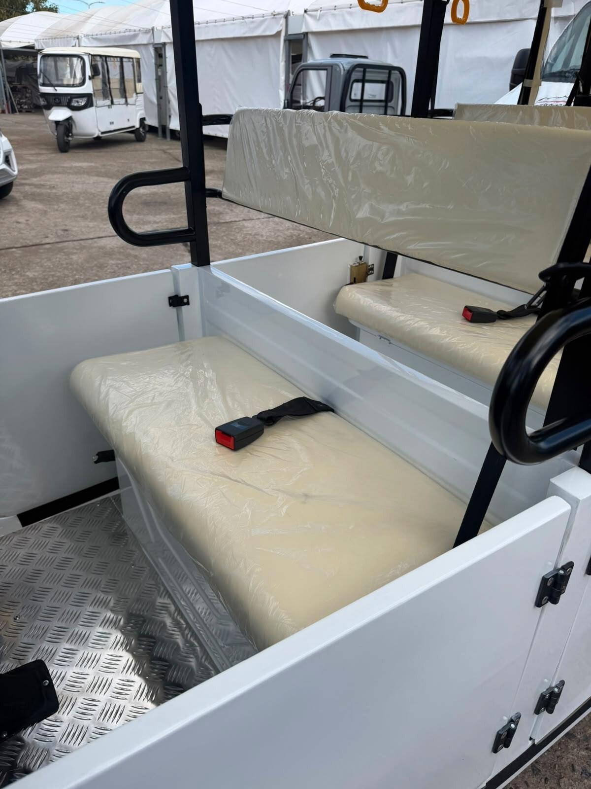 Altro Altro Nuova Ape CALESSINO ELETTRICO MODELLO ITALY 5 posti