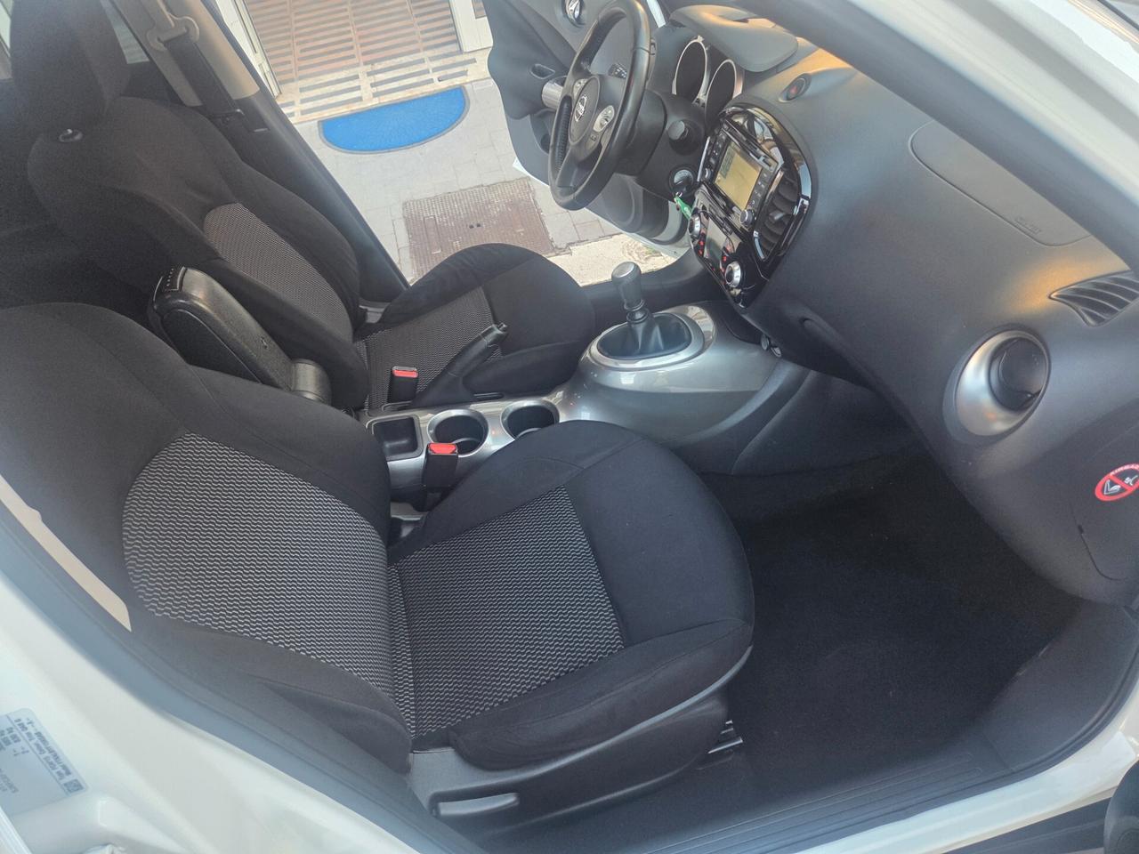 NISSAN JUKE BIANCO PERLA 1.5 NAVIG TELEC KMCERTIF