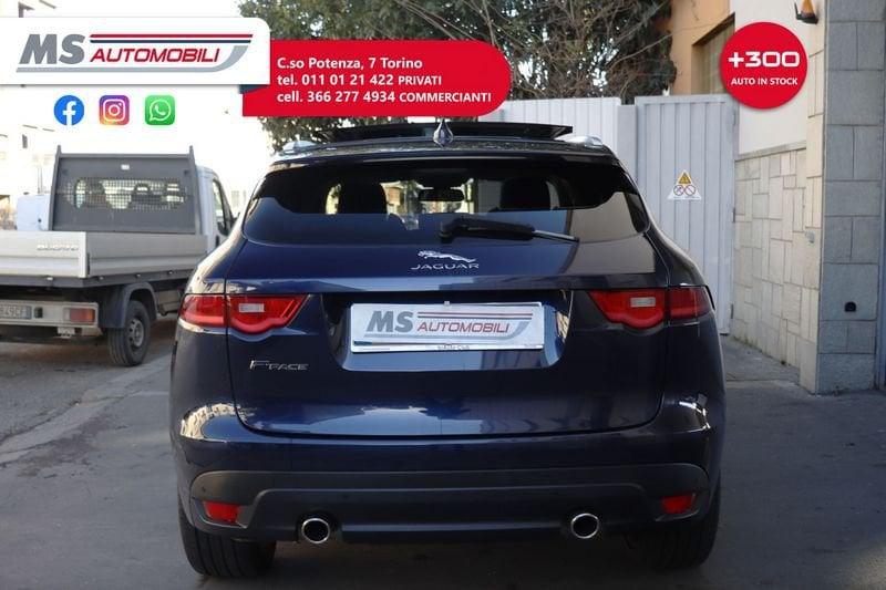 Jaguar F-Pace 3.0d V6 300 CV AWD R-Sport Tetto Panorama HeadUpDisplay Unicoproprietario