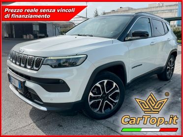 Jeep Compass 1.3 190cv T4 PHEV LIMITED 4XE BICOLORE 18 RETROCAMERA PELLE BILED PARK AUTOMATICO