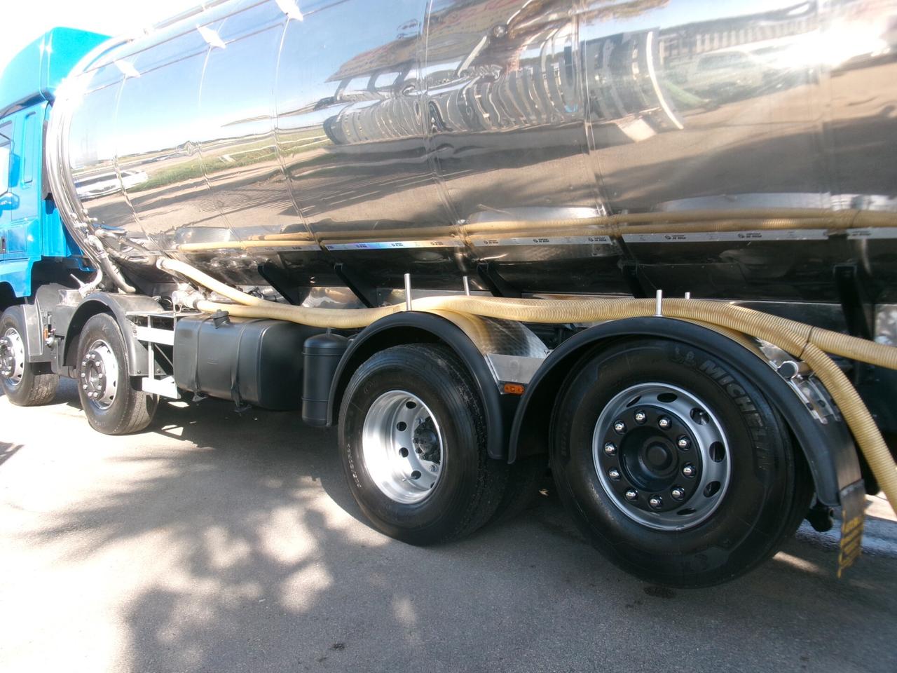 DAF CF 460 E6 4 ASSI CISTERNA LATT 31500L ATP 5/26