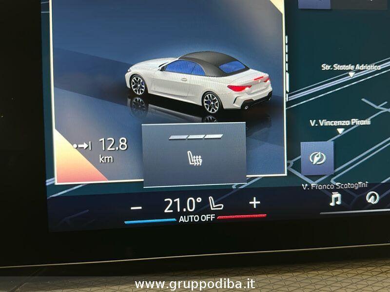 BMW Serie 4 Cabrio Serie 4 G23 LCI 2024 Cabrio 420d Cabrio mhev 48V MSport Pro auto