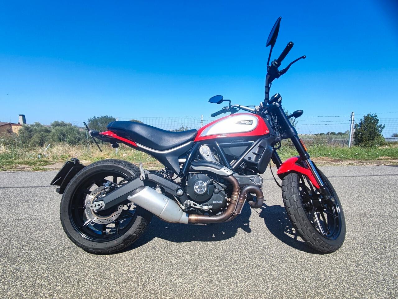 Ducati Scrambler icon red