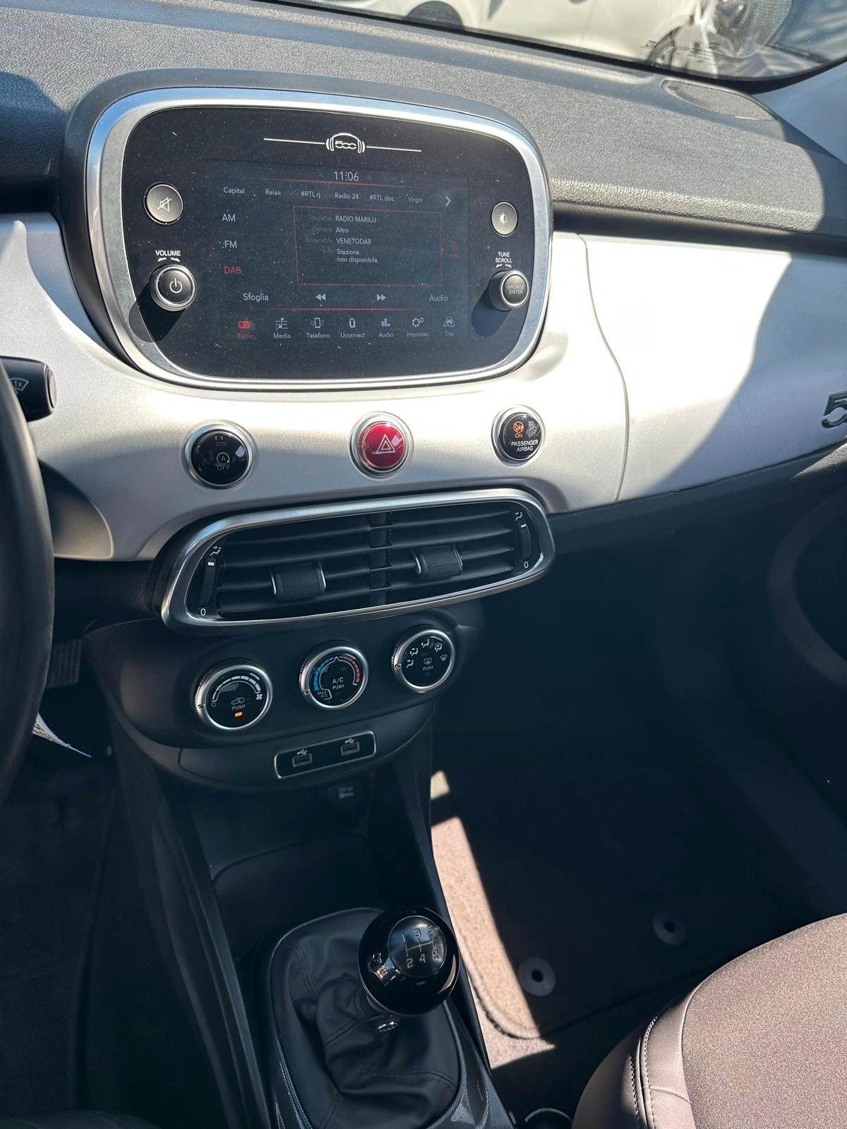 Fiat 500X 1.3MJT 95 CV N-CONNECT 2021 INTERNI IN PELLE