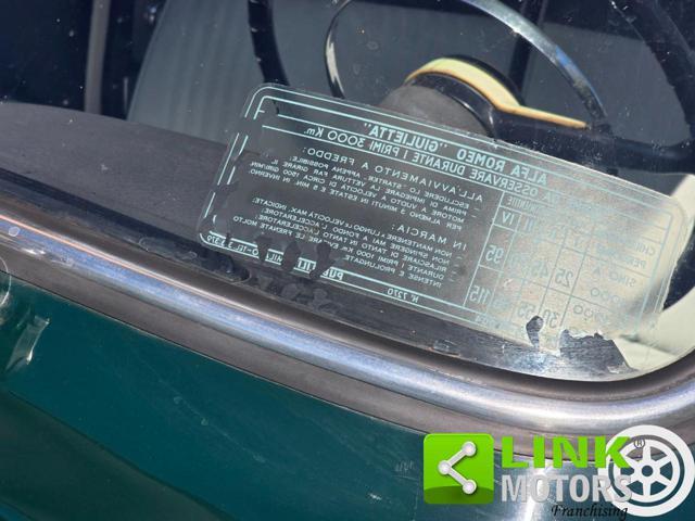 ALFA ROMEO Giulietta Ti 1963 -Restauro appena Eseguito
