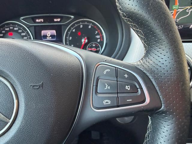 MERCEDES-BENZ B 180 SPORT+NAVI+LED+RCAM+PELLE-TEX+CRUISE+17BLACK