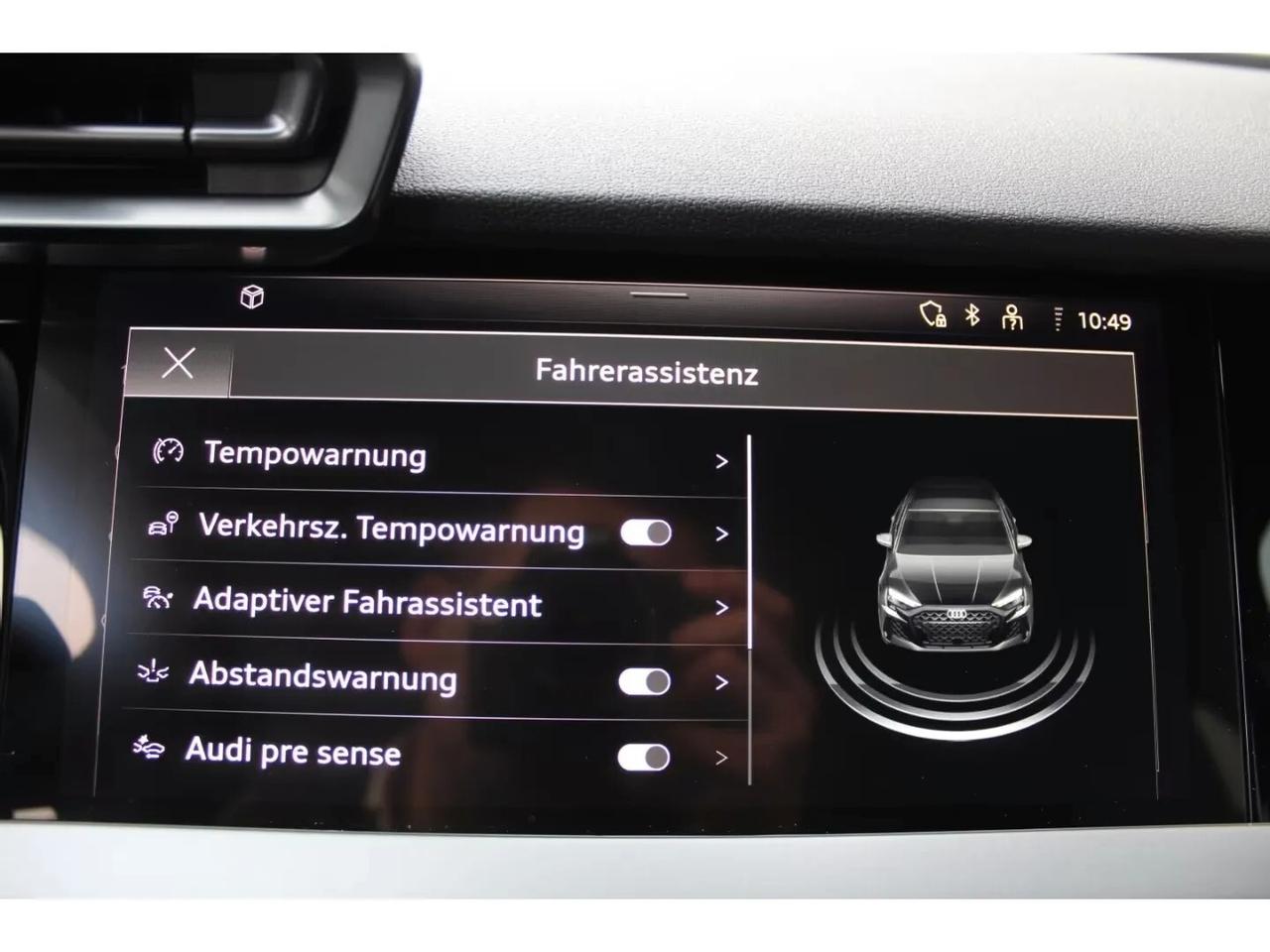 Audi RS3 Sportback 2.5TFSI/TETTO/HEAD-UP DISPLAY/SONOS/PELLE TOTALE/RETROCAMERA