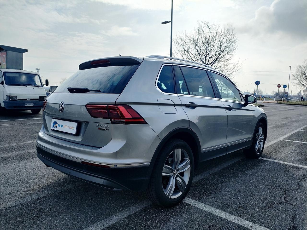 VOLKSWAGEN Tiguan 2.0 tdi Executive 4motion 150cv