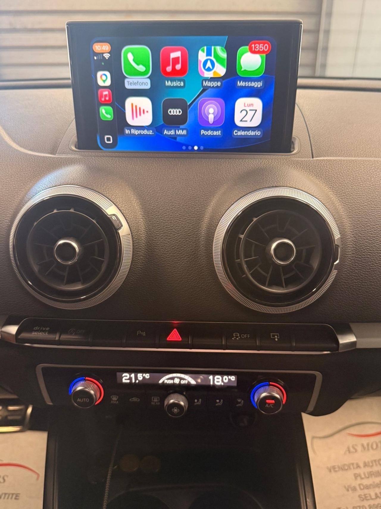 Audi A3 SPB 1.6 TDI S tronic S-Line finanziabile